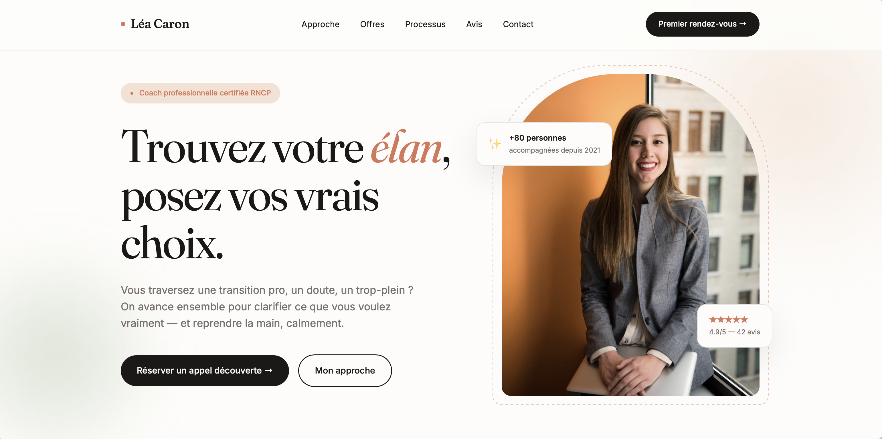 Aperçu Coach Freelance